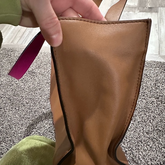 Kate Spade Tan and Pink Tote Bag - Picture 9 of 15